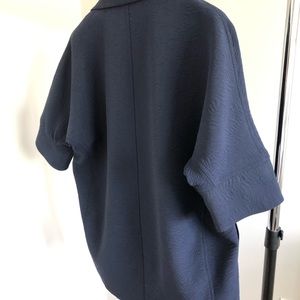 1 State navy plus oversize jacket XS